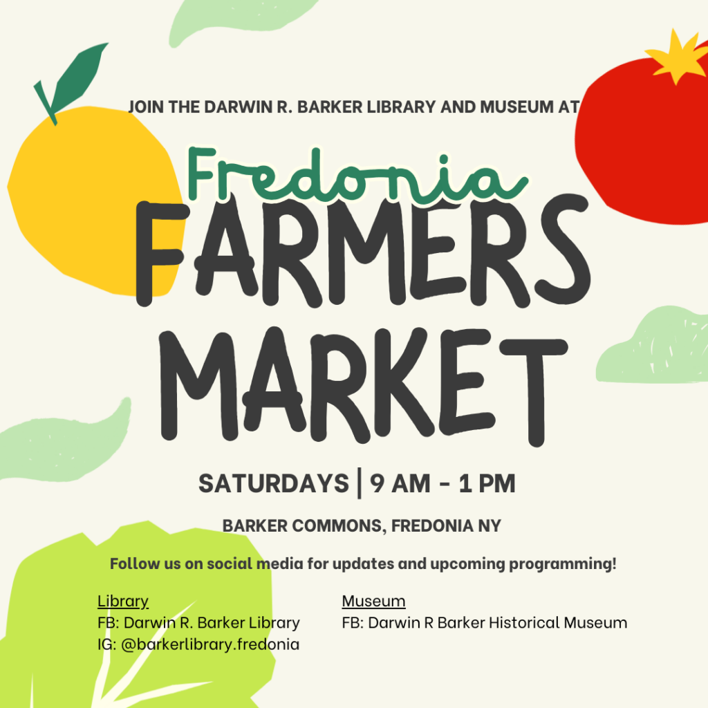 Darwin R. Barker Library and Museum at Fredonia Farmers' Market @ Barkers Commons